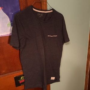 Blue/Grey Pocket Tee